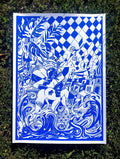 Poster "Liebe am Strand im Süden" Sven Uwe Kaiser, 50 x 70 cm, 300g/m2 white