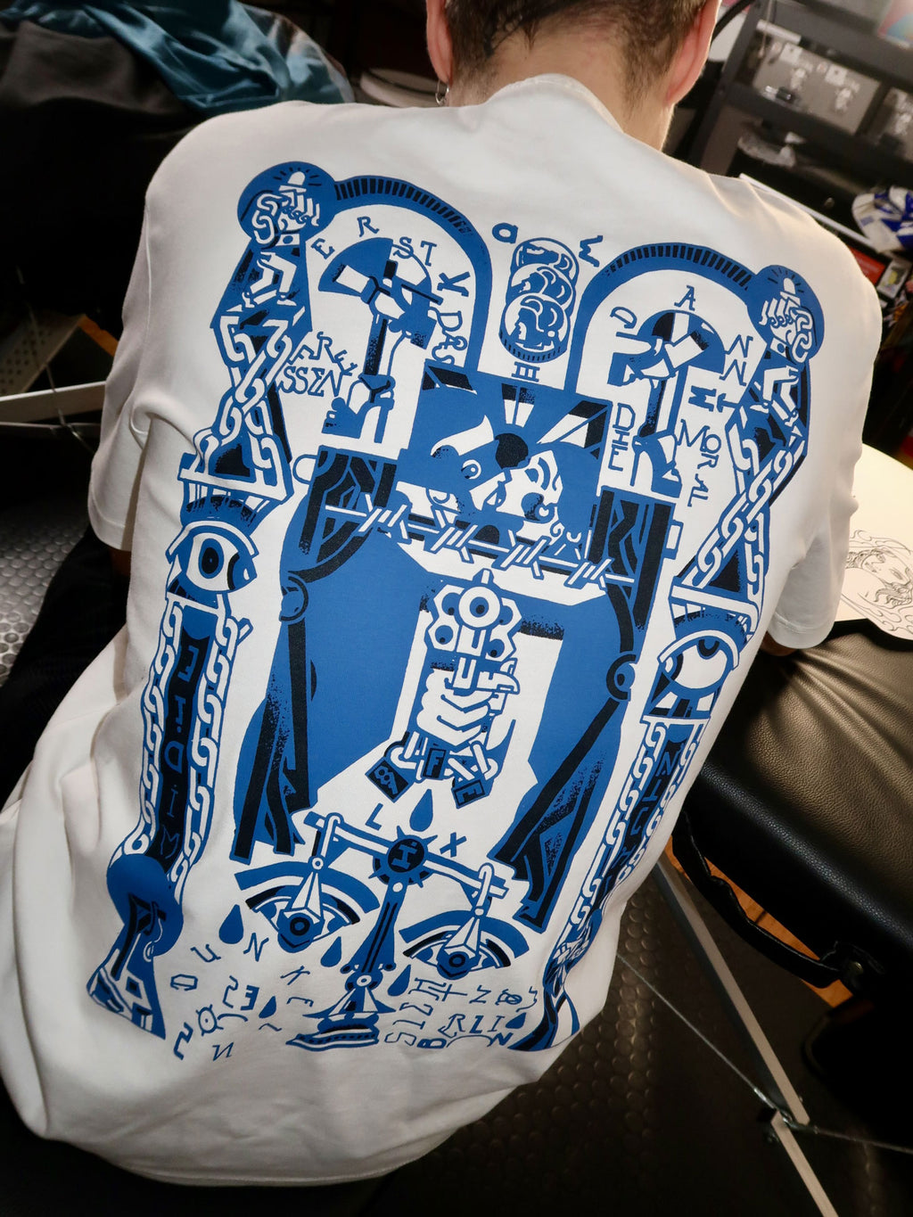 FELIX87 SWEATER Black #farbe_black/blue